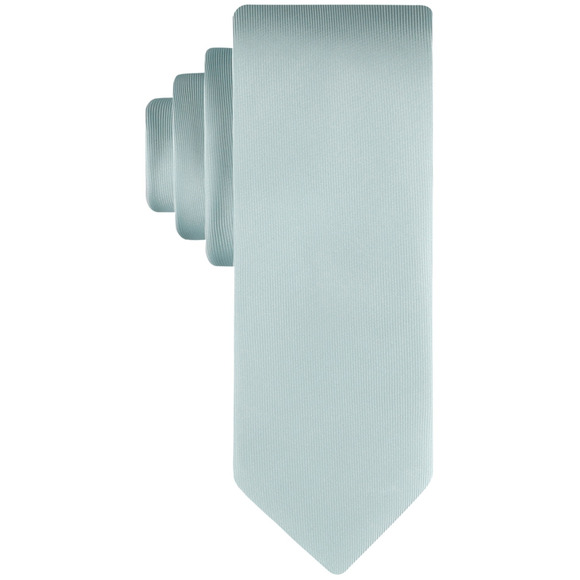 Calvin Klein Men Unison Solid Tie Sage - Picture 1 of 1